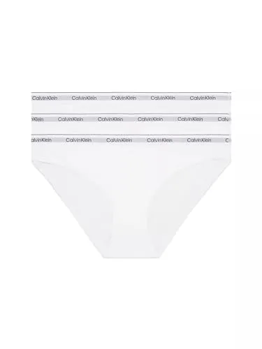 Calvin Klein Underwear Bikinislip 3 PACK BIKINI (LOW-RISE) (3-St) Low Rise mit Logobund