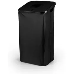 Easymaxx Flaschensammler EASYmaxx, Schwarz, Kunststoff, Naturmaterialien, 80 L, 32.5x72x40 cm, einzeln entnehmbar, flüssigkeitsdicht, Küchen, Küchenausstattung, Mülleimer