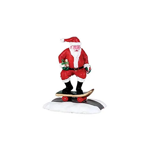 Lemax Skateboard Santa Village Collection Figur #72498