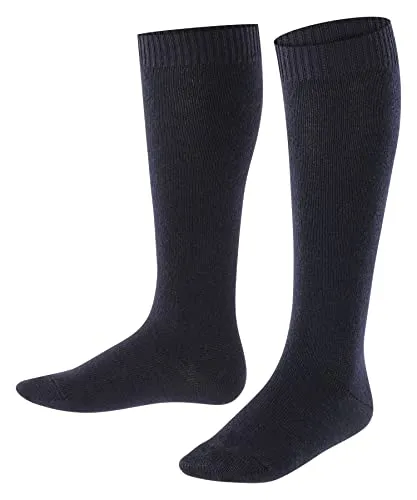 FALKE Unisex Kinder Comfort Wool Kniestrümpfe atmungsaktive klimaregulierende geruchshemmende Wolle verstärkt warm langlebig strapazierfähig hautfreundlich rutschfrei nicht kratzend 1 Paar