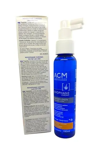Acm Novophane Chronic Anti-Hair Loss Lotion 100ml - Haarkuren – Effektive Leave-in-Behandlung gegen chronischen Haarausfall mit dem innovativen NovoDensyl-Komplex für sichtbar dickeres Haar und beschleunigtes Nachwachsen.