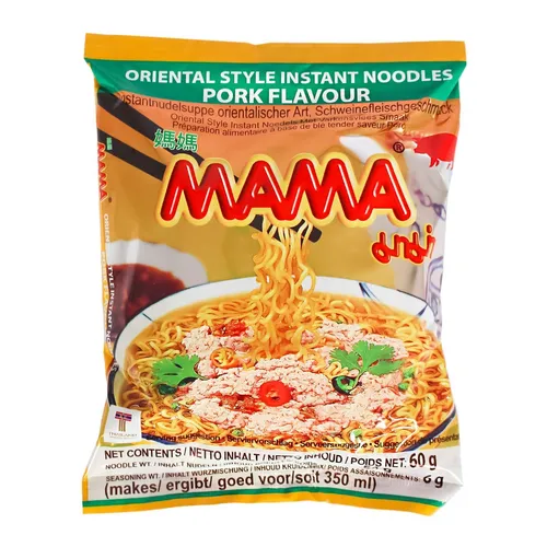 Mama Schwein Instantnudel Schweingeschmack 60g Nudelsuppe