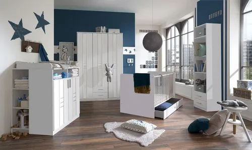 möbel-direkt.de Babyzimmer-Komplettset Borkum 