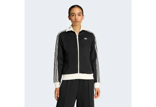 adidas Originals Trainingsjacke CLASSIC TRACK - Sportlich und bequem in Schwarz - Klassische Trainingsjacke mit regulärer Passform. Hergestellt aus 52% Baumwolle und 48% Polyester für besten Tragekomfort. Ideal für sportliche Aktivitäten und lässige Looks.
