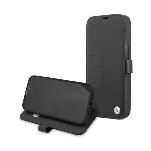 BMW Hülle Bookcase Signature Schwarz – iPhone 13 mini von BMW