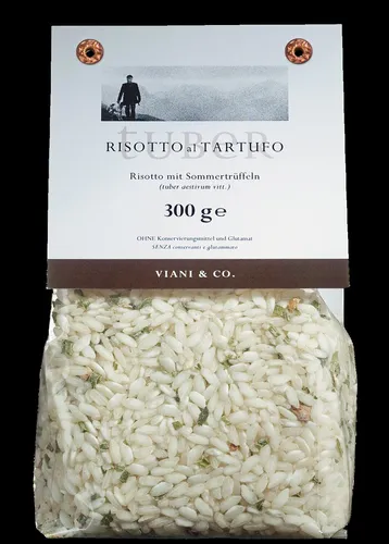 Viani Risotto al Tartufo mit Sommertrüffeln, Steinpilzen und Kräutern 300g