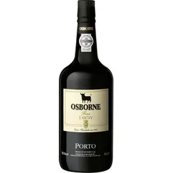 Osborne Fine Tawny Portwein - Exquisiter Rotwein aus Porto, mindestens 4 Jahre im Holzfass gereift, ideal als Apéritif oder zu Käse und Dessert.