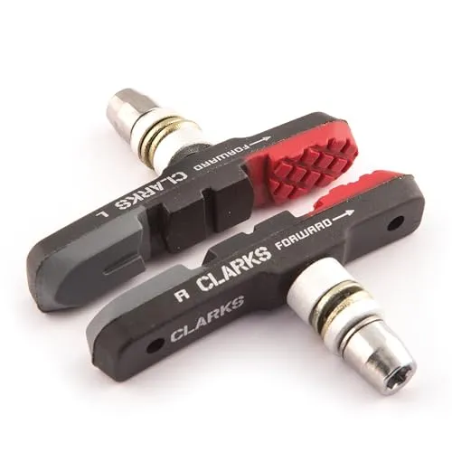 Fahrrad Bremsschuhe für V- Brake Bremsen ideal bei Nässe geräuscharm Paar