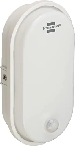 Brennenstuhl Kellerlampe Ovalleuchte OL1650P mit Bewegungsmelder - Lampen für Innen- und Außenbeleuchtung, ideal für Feuchträume wie Garage oder Keller. Mit 1680 Lumen und IP54 Schutzart bietet diese Lampe zuverlässige Beleuchtung und Sicherheit.