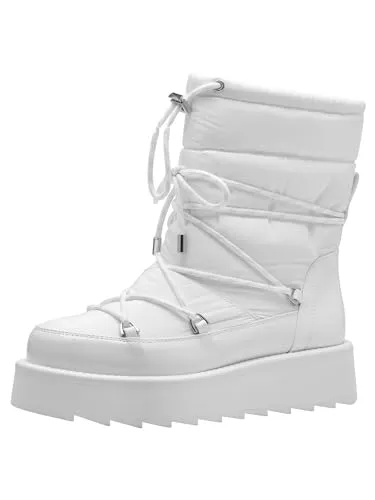 Tamaris Stiefelette 1-26836-41 100 normal - Wanderschuhe mit atmungsaktiver, wasserabweisender TOUCH-IT Decksohle für optimalen Komfort und herausnehmbarem Fußbett. Ideal für lange Spaziergänge.