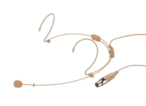 Monacor International Ultraleichtes Kopfbügelmikrofon HSE-140/SK - Headset Mikrofon, extrem leicht und komfortabel für stundenlangen Einsatz, ideal für Präsentationen und Performances.