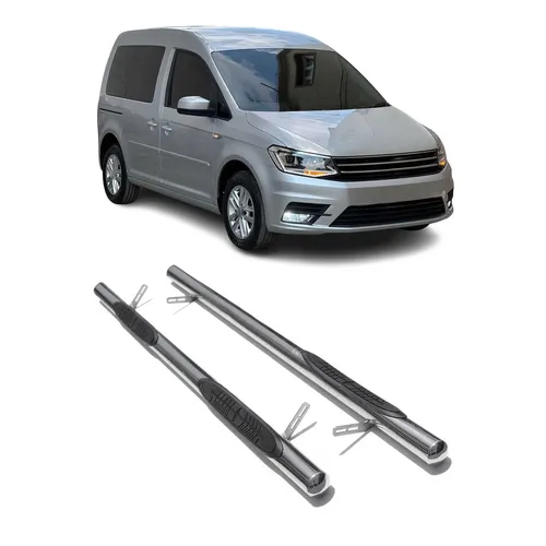 OMAC Schmutzfänger Edelstahl für VW Caddy 2015-2020 - Robuste, rutschfeste Schmutzfänger aus Edelstahl für VW Caddy 2015-2020. Schützen Sie Ihr Fahrzeug effektiv und sorgen Sie für eine aerodynamische Optik.