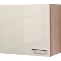 Flex Well Hängeschrank Nepal 60 x 32 x 55 cm - Küchenschrank in elegantem kaschmir glänzend, bietet stilvollen Stauraum und passt perfekt in jede moderne Küche.