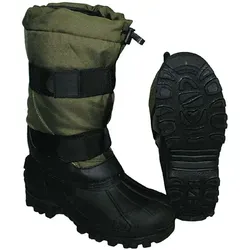 Fox Outdoor Kälteschutzstiefel Fox 40 C (Oliv/39) - Wanderschuhe für extreme Witterungsbedingungen mit griffiger Gummisohle und weitenverstellbarem Nylonschaft. Ideal für Outdooraktivitäten und Trekkingtouren.