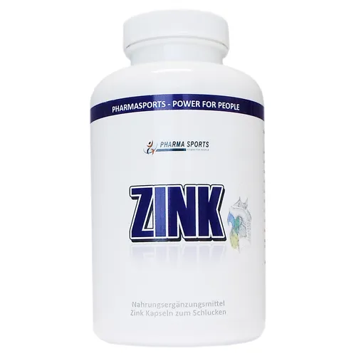 Pharmasports Zink + Histidin | 25 + 50 mg pro Kapsel | 300 Kapseln |