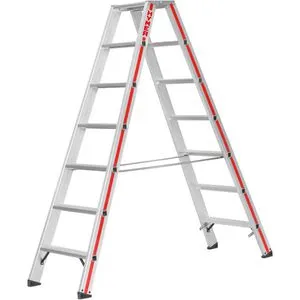 Hymer Stufen-Stehleiter 2x7 Stufen von HYMER