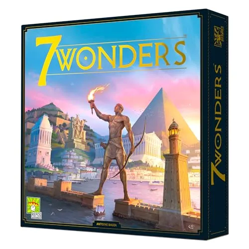 Repos Production , 7 Wonders 2nd Edition , Board Game , Ages 10+ , 3 -7 Players , 30 Minutes Playing Time - Englische Sprache