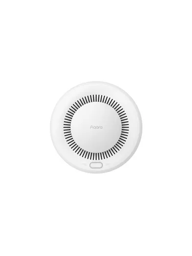 Aqara Smart Rauchmelder mit 10 Jahren Batterie - Zigbee kompatibel - Rauchmelder mit fotoelektrischem Sensor und 85 dB Alarm, ideal für Smart Home Systeme wie HomeKit und Matter. Zuverlässiger Schutz für Ihr Zuhause!