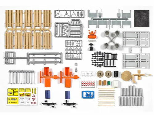 Busch 1165 Ausgestaltungs-Set Straßenmeisterei  1:87 H0 Bausatz Neu