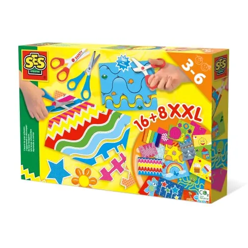 Ses Bastelset Big Box - Ich lerne schneiden 5548543 - Großes Bastelset