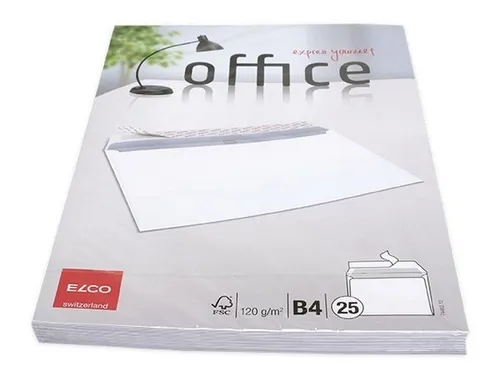 Versandtasche Office B4 HK 25ST weiß