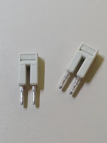 WAGO TOPJOB S 2001-402 Brücker; Kammbrücker; 2-fach; isoliert; lichtgrau 2 x