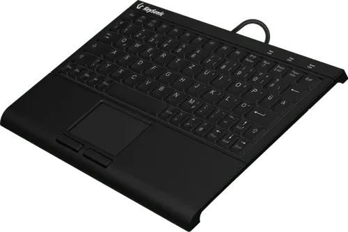 KeySonic TAS KSK-3211ELU (DE) Super-Mini Touchpad schwarz - Tastaturen: Kompaktes und leichtes Design, ideal für unterwegs und perfekt für mobile Geräte.