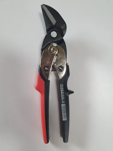 Erdi Idealschere Hebelübersetzt 260 mm - D29ASS-2 mit 2-Komponenten-Griff - Blechscheren mit ergonomischem 2-Komponenten-Griff für präzise Schnitte und weniger Ermüdung bei der Nutzung.