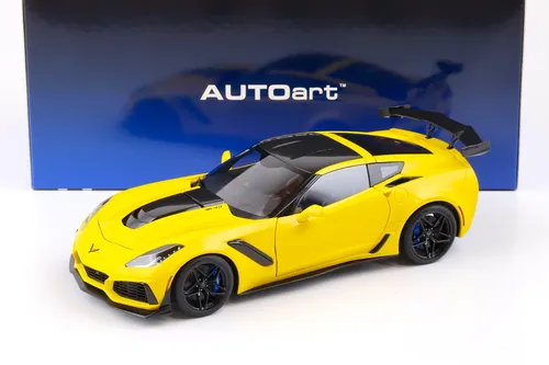 1:18 AUTOart Chevrolet Corvette C7 ZR1 Coupe 2019 Corvette Racing yellow
