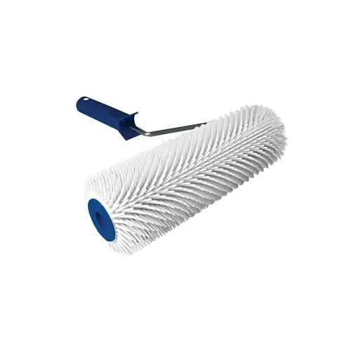 Stachelwalze 250 mm, 21 mm Stachellänge, Entlüftungsroller zum Entlüften von Bodenbeschichtungen, Igelwalze