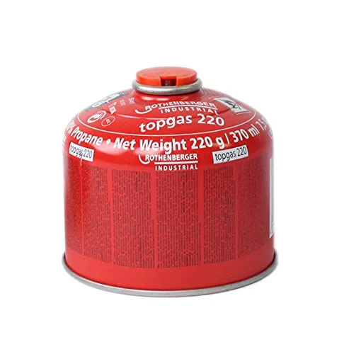 Topgas Schraubkartusche 210g für Kocher, Lampen und Bunsenbrenner
