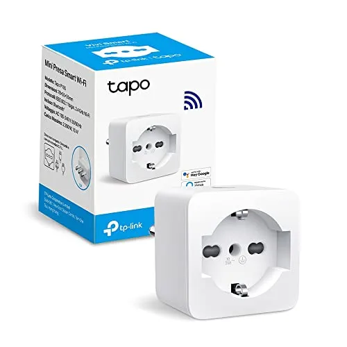 Tapo P105 italienische Smart Steckdose, WiFi Smart Plug, Sprachsteuerung, kompatibel mit Alexa und Google Home, Fernbedienung über Tapo-App, Vorwahlzeit