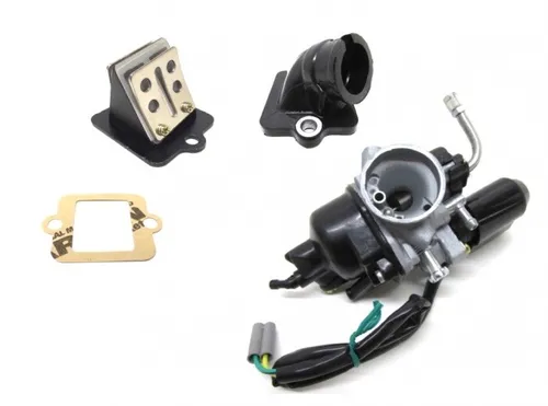 17,5mm PHVA PHVN Tuning Vergaser Set Ansaugstutzen Membranblock für Piaggio