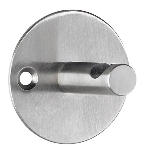 Alco-Albert 2847 - Garderobenhaken aus Edelstahl, ca. 5,2 cm, Silber, 5 x 5 x 4 cm