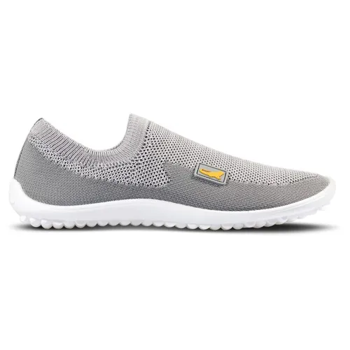 leguano score grau 40 - Modischer Barfuß-Sneaker für jede Gelegenheit, mit hauchdünner Sohle für optimalen Komfort und sensorisches Feedback. Perfekt für Stadtbummel, Büro oder Spaziergänge.