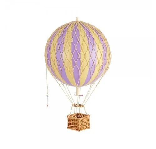 AUTHENTIC MODELS Ballon Skulptur Travel Light Lavender (18cm) - Elegante Skulptur aus der Kunst-Kollektion von Authentic Models, inspiriert von nostalgischen Reisen. Ein stilvolles Deko-Element, das Geschichten erzählt und jeden Raum bereichert.