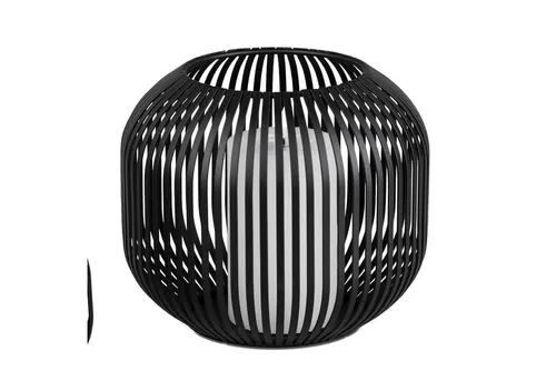 formano Windlicht Stäbe, Farbe: Schwarz, Motiv: Stäbe von formano