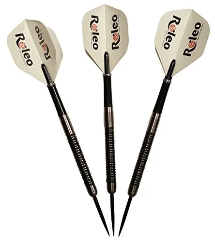 Roleo Profi Steeldartpfeile Professional 20g - 90% Tungsten - Pfeile für Steeldart, 90% Tungsten für optimale Präzision und Kontrolle, inkl. praktischer Box für sicheren Transport.