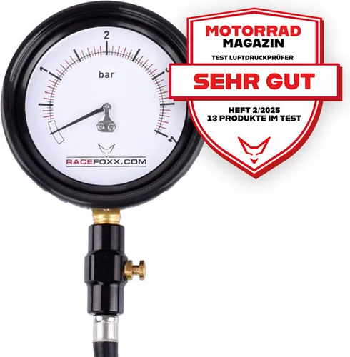 Profi Luftdruckprüfer 4bar von RACEFOXX