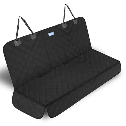 Nobleza Wasserdichte Autoschondecke Rückbank Armlehnen-kompatibel, 137 x 121cm Universell