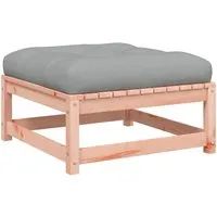 vidaXL Gartenhocker mit Kissen aus Douglasienholz - Gartensofa aus massivem Douglasienholz, langlebig und wetterbeständig, mit bequemen Kissen für höchsten Sitzkomfort – ideal für entspannte Stunden im Freien.