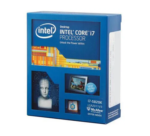 Produktbild Intel Core i7-5820K Prozessor 6x 3.30GHz ohne Kühler