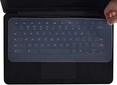 Goliton® Allgemeine Silikon Tastatur Schutzfolie Skin für Notebooks 11.1