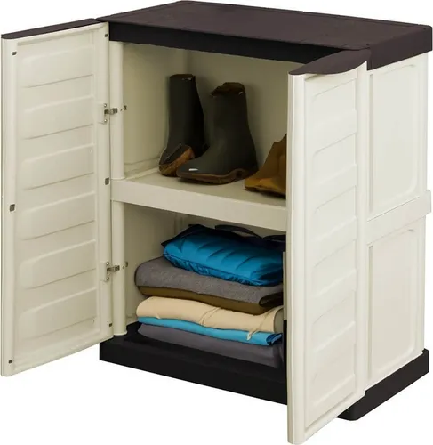 Wasserdichter Gartenschrank halbhoch