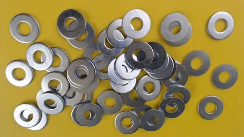 50X Kotflügelscheiben Stärke 1,25 mm galv. verzinkt 6,4 x 15 Karosseriescheiben