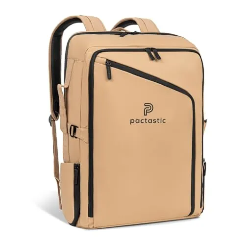 Pactastic Handgepäck Reise-Rucksack 40 Liter Carry-On - Tagesrucksack mit 40 x 20 x 55 cm, nur 1.300 g leicht, ideal für Flugreisen. Ergonomisches Design mit Laptopfach und vielseitigen Organisationsmöglichkeiten für alle Aktivitäten.
