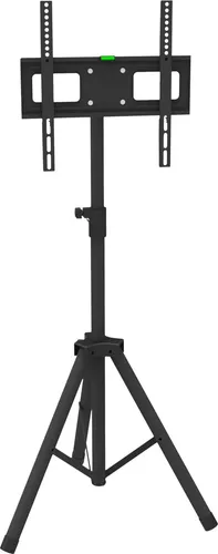 Techly ICA-TR17T2 - 17-60 Zoll Tripod TV-Ständer - TV-Halterung für 17-60 Zoll Fernseher, max. Tragkraft 35 kg, höhenverstellbar von 1200 bis 1900 mm, ideal für Ausstellungen und Veranstaltungen.