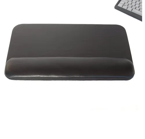 Hamosons 26302 PC Tastaturauflage aus Echt-Leder in schwarz von Hamosons