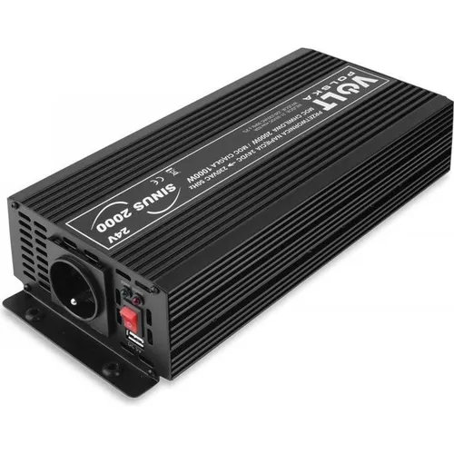 Volt Polska Przetwornica napiecia SINUS 2000 24/230V(1000/2000) (3SIP200024)