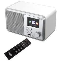 XORO DAB 300 IR Internet Radio DAB+ BT USB UPnP Weiß